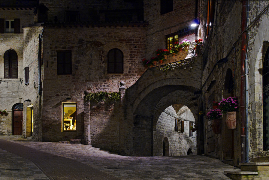 Assisi At Night #17
