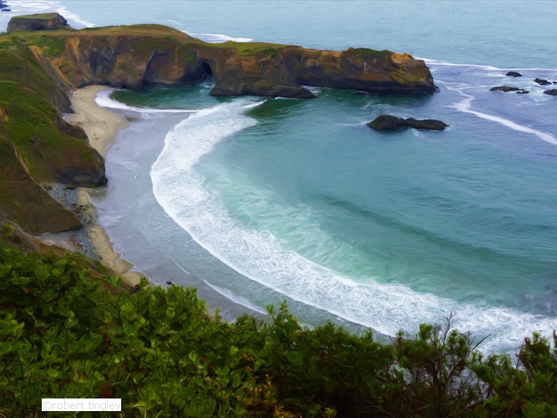 Fort Bragg Coast 299_Painting
